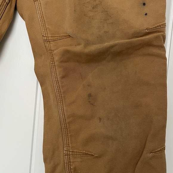 Well Worn Carhartt Men's Double Front Utility Work Relaxed Fit Pants 30x30 - Picture 6 of 16